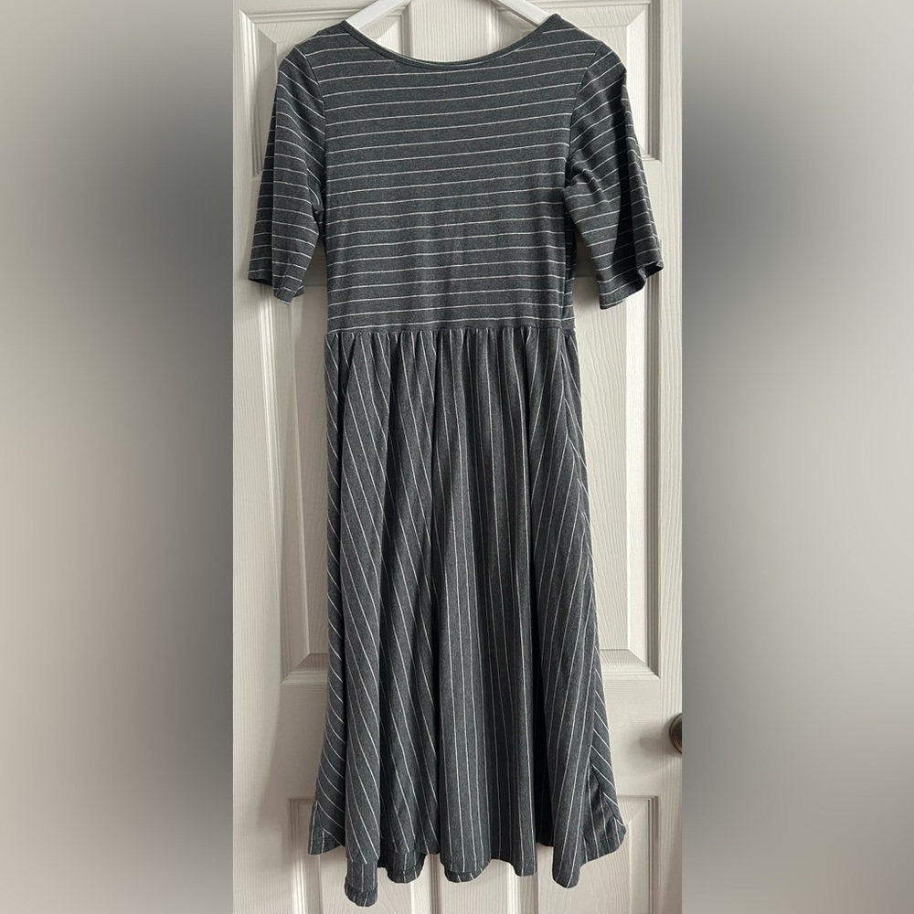 Latched Mama Striped Nursing Dress - Picture 5 of 5